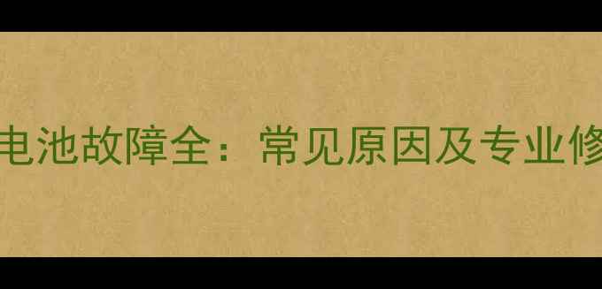 MX2手机电池故障全常见原因及专业修复指南