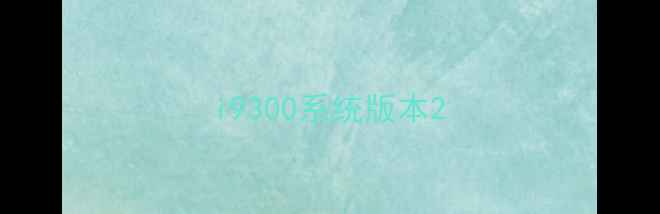i9300系统版本