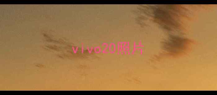 vivo20照片