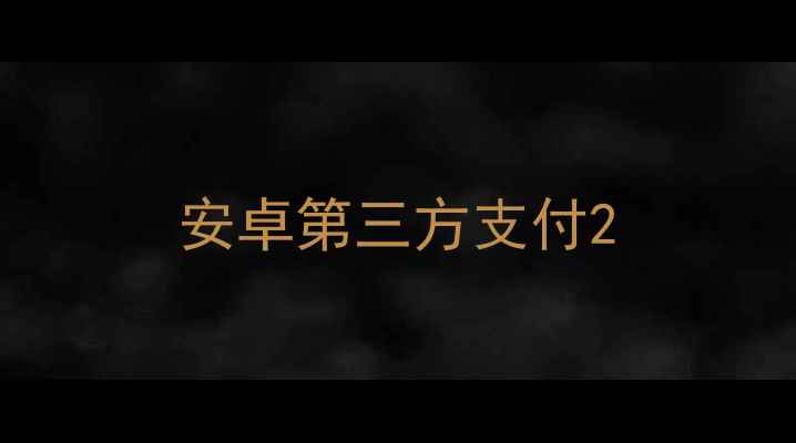 图片 安卓第三方支付2