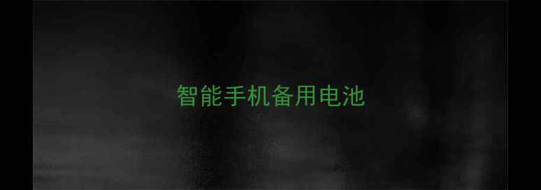 图片 智能手机备用电池