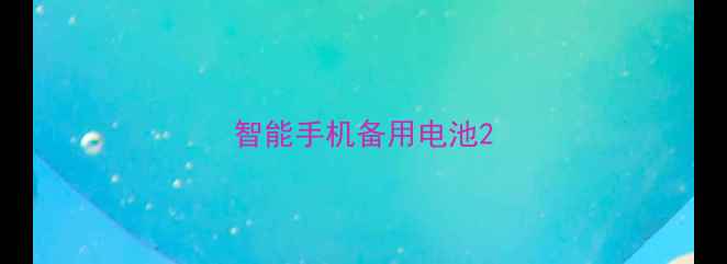 图片 智能手机备用电池2