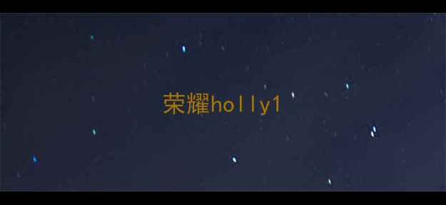 荣耀holly